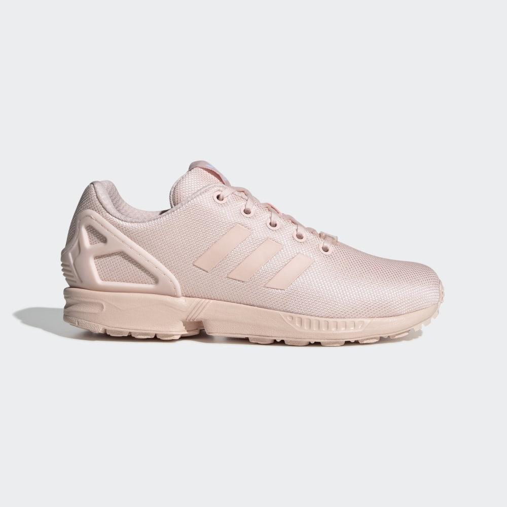 Adidas Boys' ZX Flux Originals Shoes Pink/White Ireland EG3824